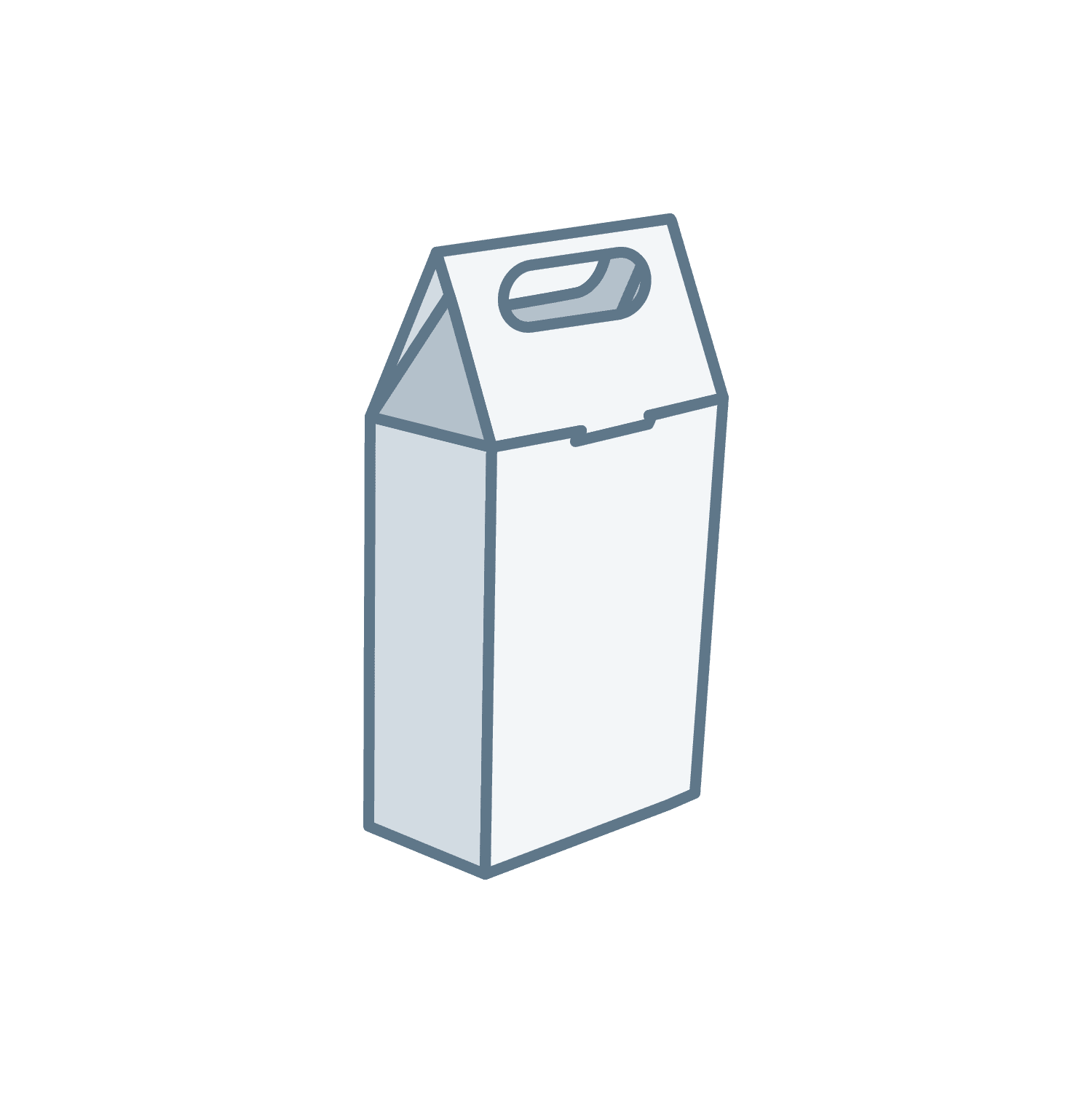 Scatola a soffietto parziale