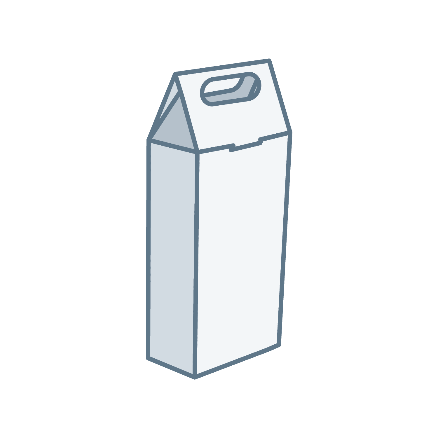 Boîte à soufflet partiel