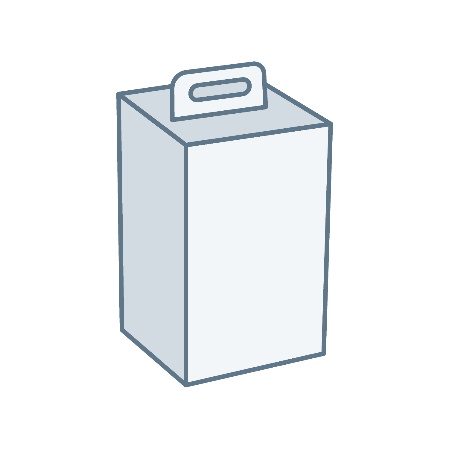  Boîte avec poignée