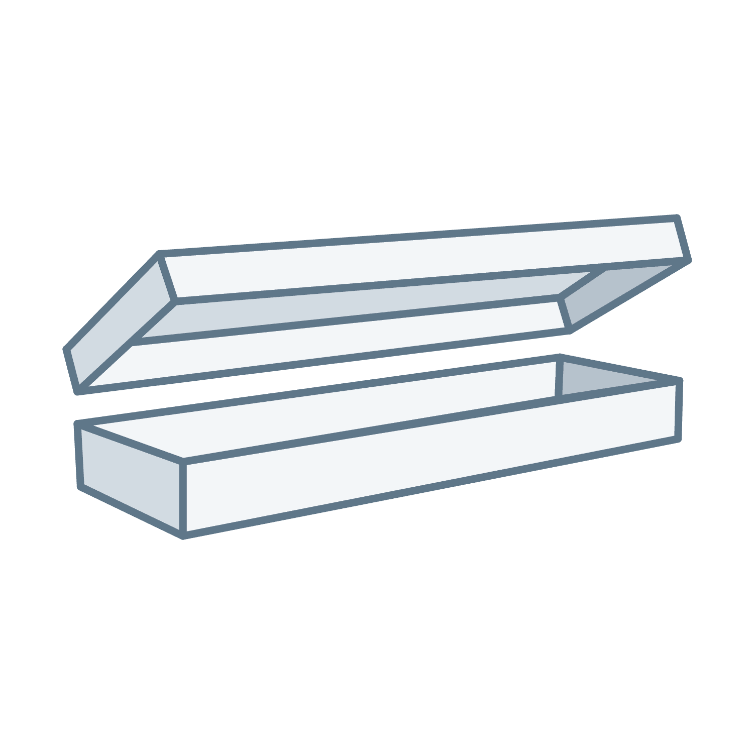 Caja de tapa y fondo