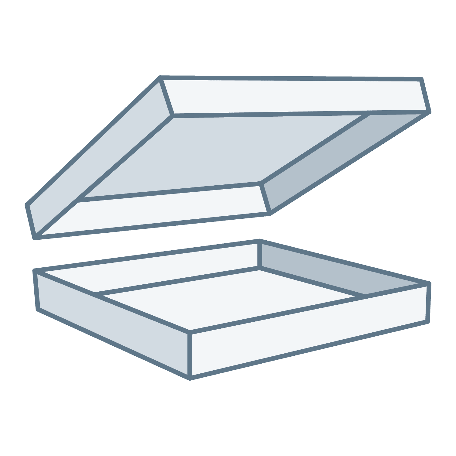 Caja de tapa y fondo