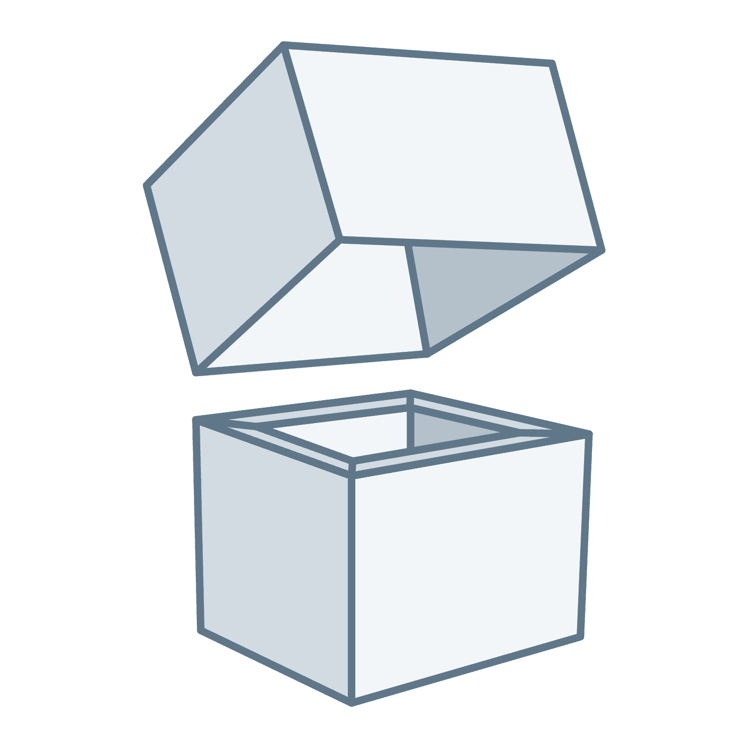 Caja de tapa y fondo