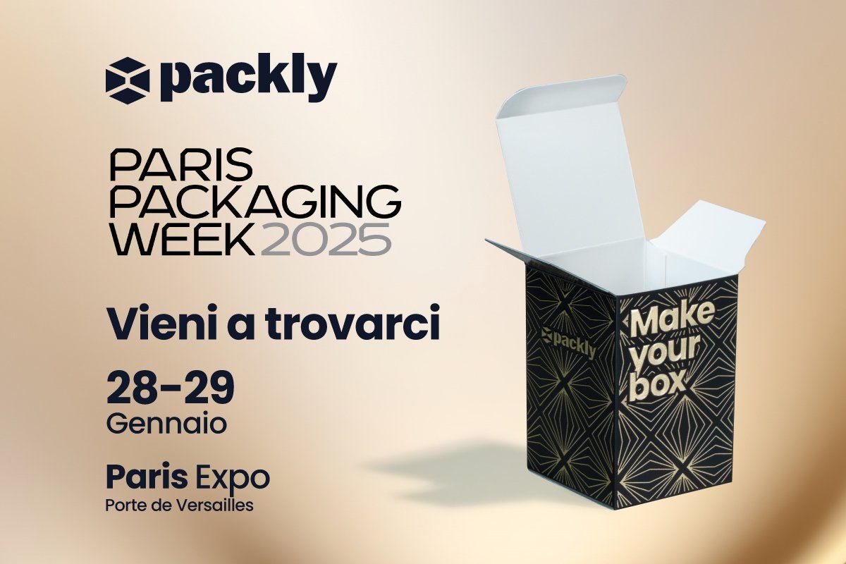 Packly al Paris Packaging Week 2025: scatole personalizzate per il tuo business