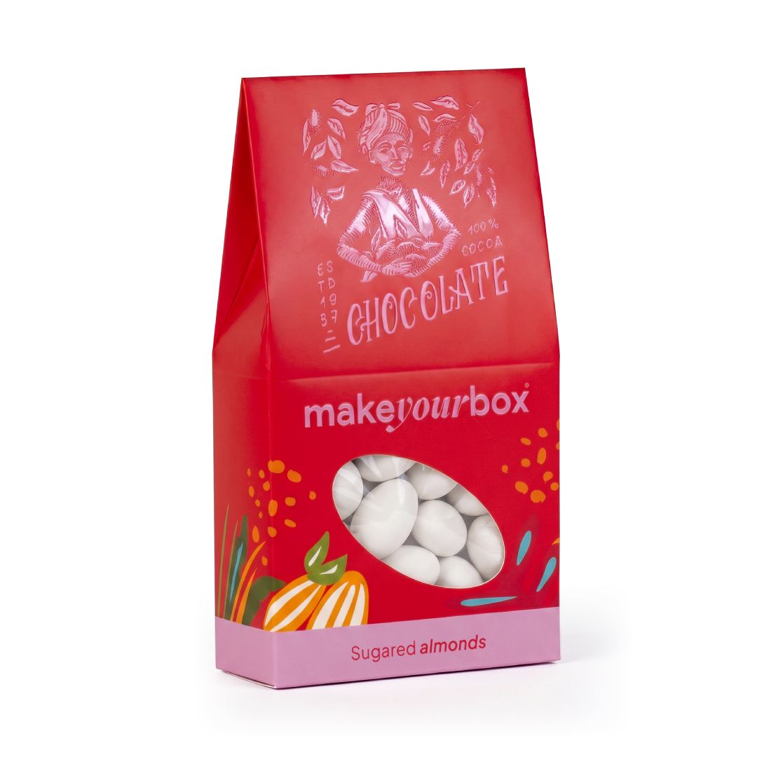 Sugared almonds packaging