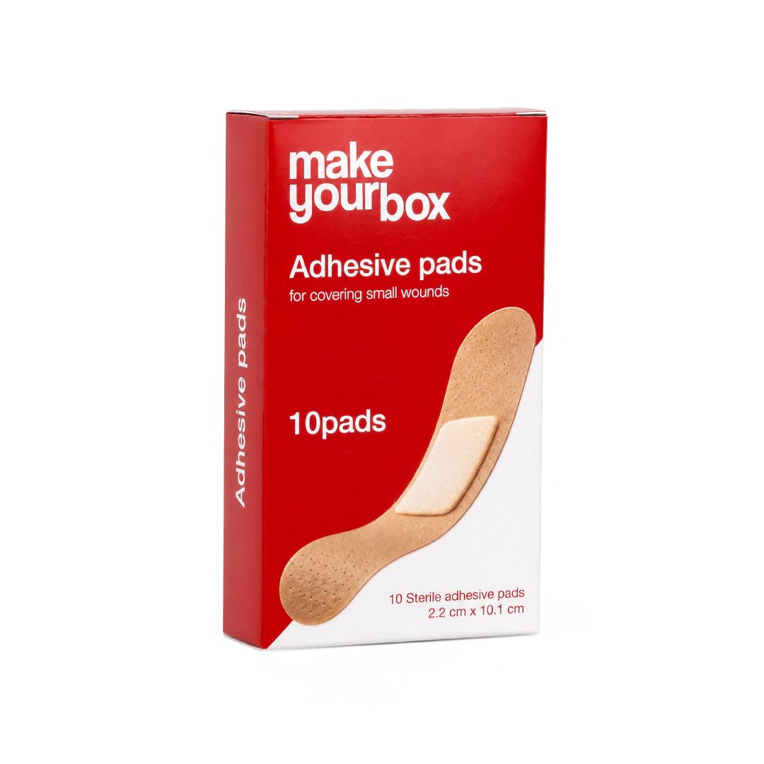 Gauze, plasters and dressings packaging
